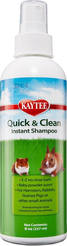 Shampoo Sin Enjuague Para Conejo Cuyo Hamster Kaytee