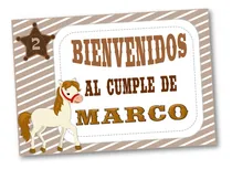 Comprar Kit Imprimible Caballo Beige Mod.2 Deco Candy Bar Caballos