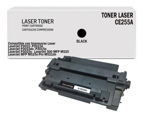 Toner 55a Para Laserjet P3015 P3015d P3015dn P3015n Generico