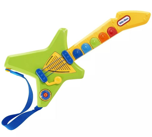 Imagen 1 de 7 de Guitarra Con Luz Y Sonidos Little Tikes