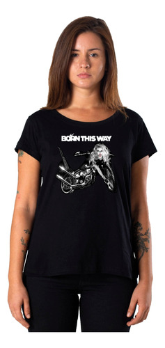 Remeras Mujer Lady Gaga Born This Way |de Hoy No Pasa| 3 V