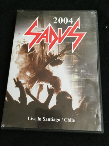 Sadus Live In Chile Death Kreator  Dvd A5