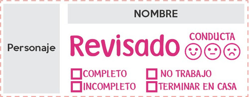 Sello Maestra, Maestro, Evaluar Trabajos, Calificar Tarea