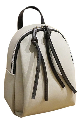 Mochila Chica Mujer Cuero Urbana Moderna Ultima Moda