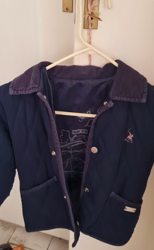 Campera L'equipe Original Talle 6 Niños Azul Ideal Colegial