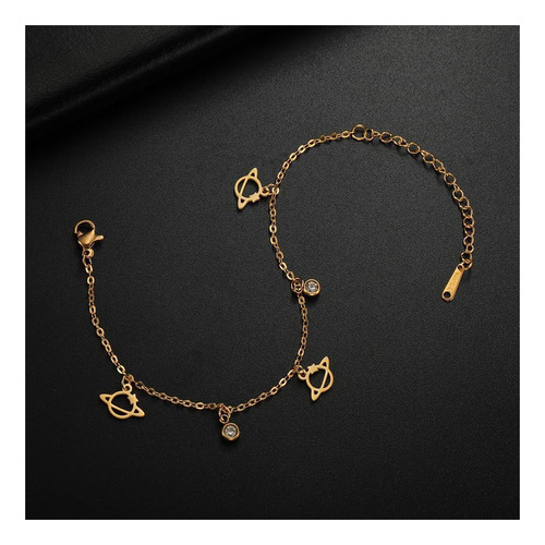 Planet Universe Pulsera Tobillera Con Cuentas De Cristal
