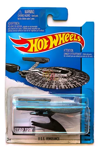 U.s.s. Vengeance Star Trek Primera Edición Hot Wheels | Cuotas sin