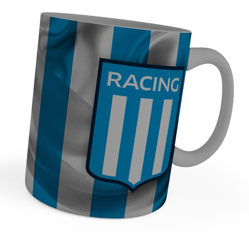 Taza Racing Club De Avellaneda Escudo Ceramica Importada