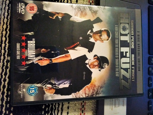 Hot Fuzz - Arma Fatal Película Simon Pegg Dvd Dos Discos