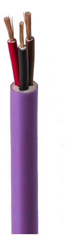 Cable Normalizado Tipo Subterráneo 4x4mm X 12mts Por Cubierta Violeta