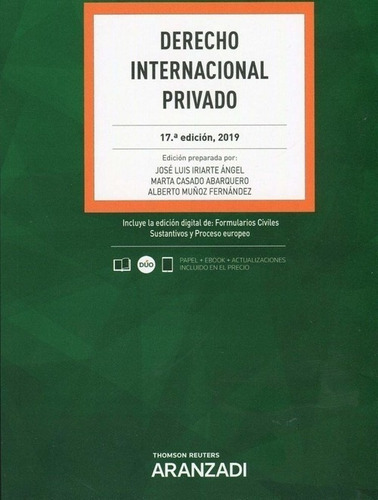 Libro Derecho Internacional Privado - Vv.aa.