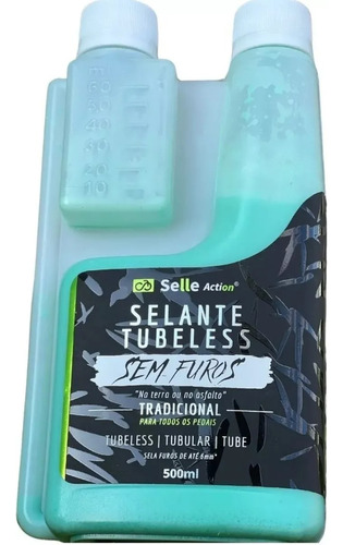 Líquido Selante Tubeless Selle Action Tradicional 500ml