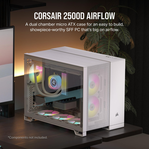 Funda Para Pc Corsair 2500d Airflow Small-tower Matx Con Tem