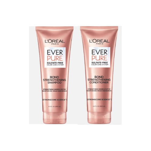 Shampoo Y Acondicionador Loreal Ever Bond Reparador 