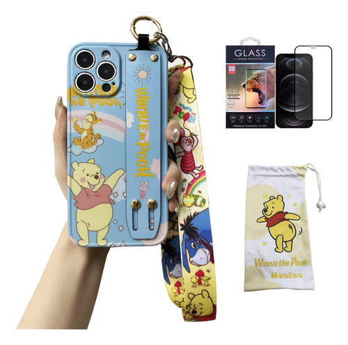 Funda Para iPhone 14 Plus 6.7'' Winnie 6.7puLG Piel Sintetic