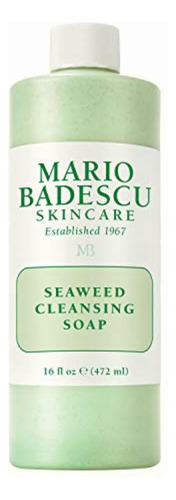 Mario Badescu Seaweed Cleansing Soap, 16 Oz.