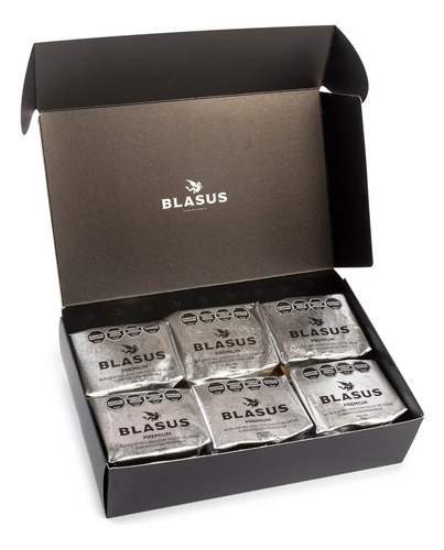 Alfajor Premium Blasus Dulce De Leche C/merengue 12un 900g