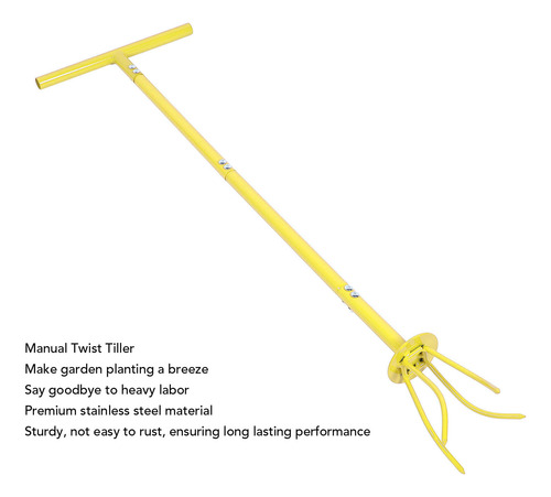 Manual Da Ferramenta Garden Claw Cultivator Twist Tiller, Lo