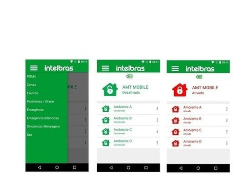 Alarme Intelbras Monitorado Por Aplicativo Celular E Sensor