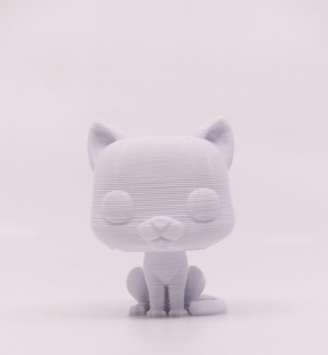 Funko Pop Gato Mascota Diy Para Personalizar Impreso De 5cms