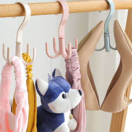 Gancho Para Bufandas Y Ropa, Gancho Para Guardar Bolsos