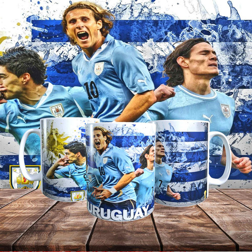 Taza Personalizada Diseño Uruguay Futbol 155