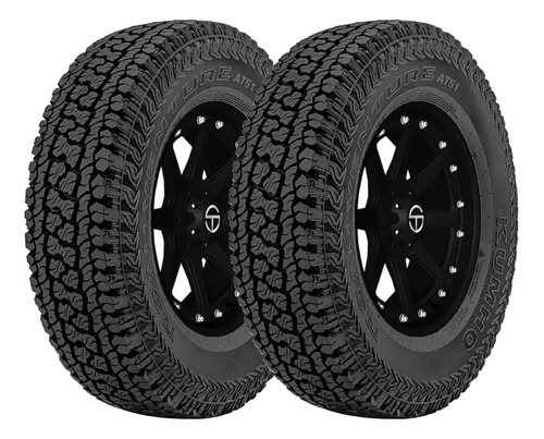 Kit de 2 llantas Kumho Road venture at51 Road Venture AT51 P 215/75R15 106 Q