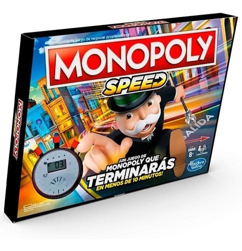 Juego De Mesa Monopolio Speed En Español