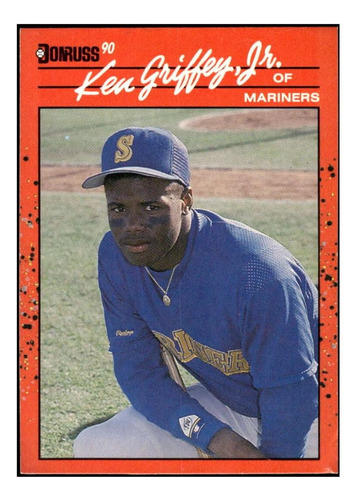 1990 Donruss 365 Ken Griffey Jr. Béisbol De Los Marineros De