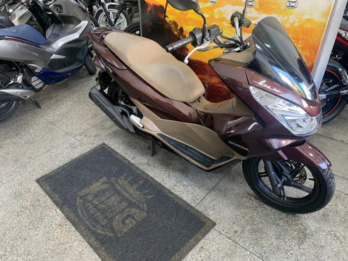 Imagem 4 de 8 de Honda Pcx 150 Dlx - 2018 - Marrom - King Motos
