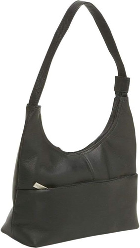 Le Donne Top Zip Hobo Handbag - Bolso Colombiano De Piel De 