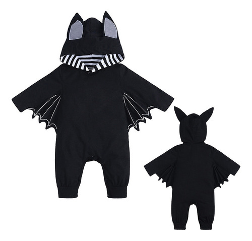 -disfraz De Murciélago Negro Para Bebé De Halloween
