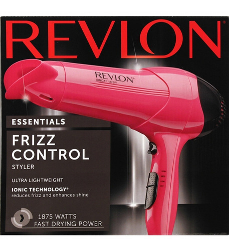 Secadora Cabello Revlon 1875w Ionic Frizz Control Ant Frizz