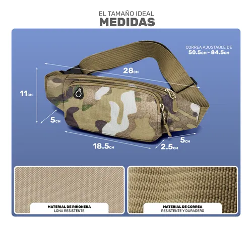 Riñonera camuflaje decathlon hotsell