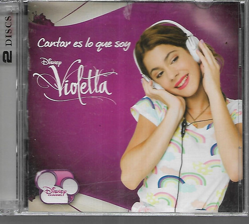 Violetta Album Cantar Es Lo Que Soy Sello Walt Disney Cd+dvd