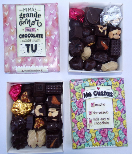 Imagen 7 de 7 de Bombones De Chocolate Premium Veganos, Sin Tacc Ni Lactosa