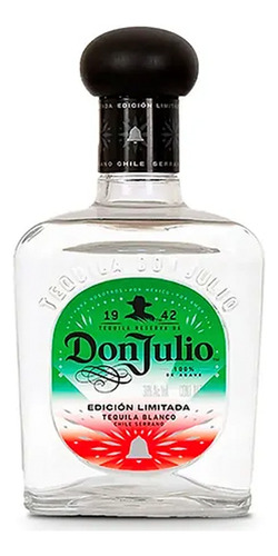 Tequila Don Julio Blanco Chile Serrano 700 Ml