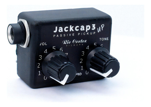 Captador Violino - Jackcap 3 Up C/ Contro. De Vol. E Tone