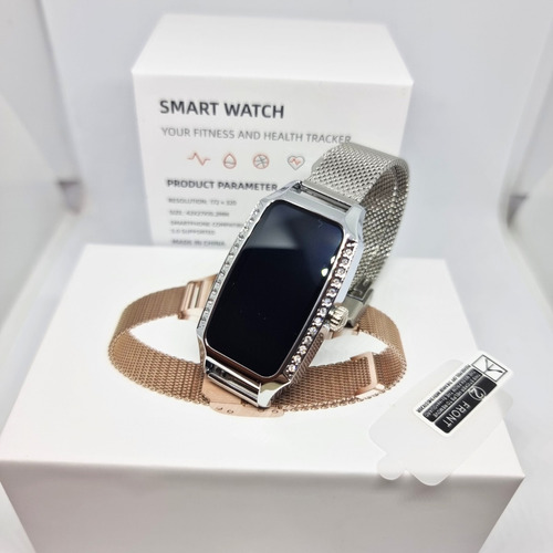 Reloj Smartwatch H8 Plus Mujer P/ Samsung Android iPhone Xia