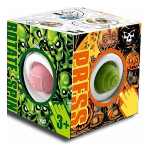 Juego Antiestres 3 En 1 Spinner +  Pop It + Movilidad