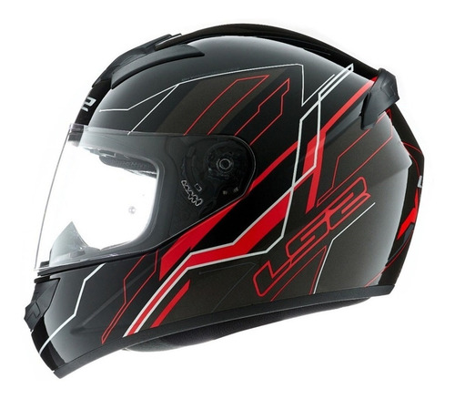 Imagen 2 de 8 de Casco Ls2 352 Tribal Red White Blue 2020 Full Devotobikes