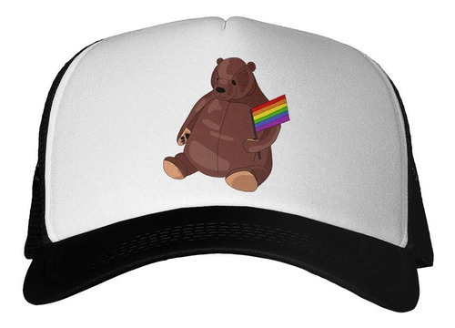 Gorra Oso Bandera Gay Orgullo Colores