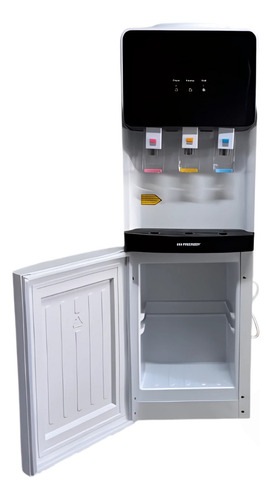 Dispenser de Agua Premier 220v Eléctrico - 3 Grifos Caliente/ambiente/frío / Hogar U Oficina Color Negro