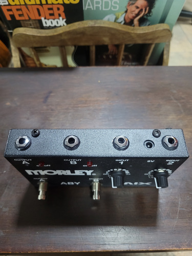Pedal Morley Aby Mix Preto (Usado)