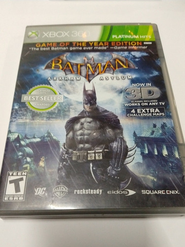 Batman Arkham Asylum Para Xbox 360 - Original, Fotos Reales