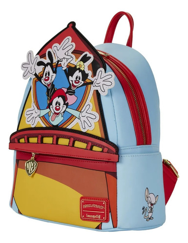 Mini Mochila Animaniacs Warner Bros Caricatura Jakko Wakko Dot Original Loungefly
