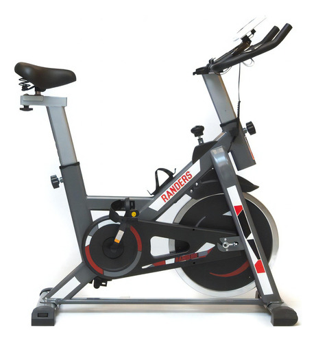 Bicicleta Fija De Spinning Con Pulsómetro Disco 13kg Randers