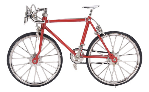 Vehículo De Bicicleta Simulado De Aleación En Miniatura 1:10