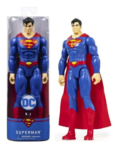 Dc Figura Articulada Superman Muñeco Accion Articulado 