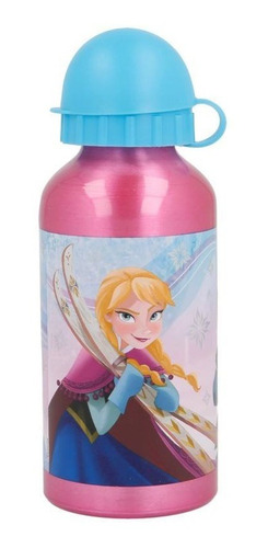 Botella Aluminio 400 Ml Frozen Elsa Y Ana Marca Stor Disney